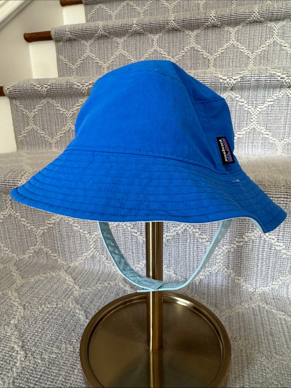 Patagonia Blue Bucket Hat for Kids